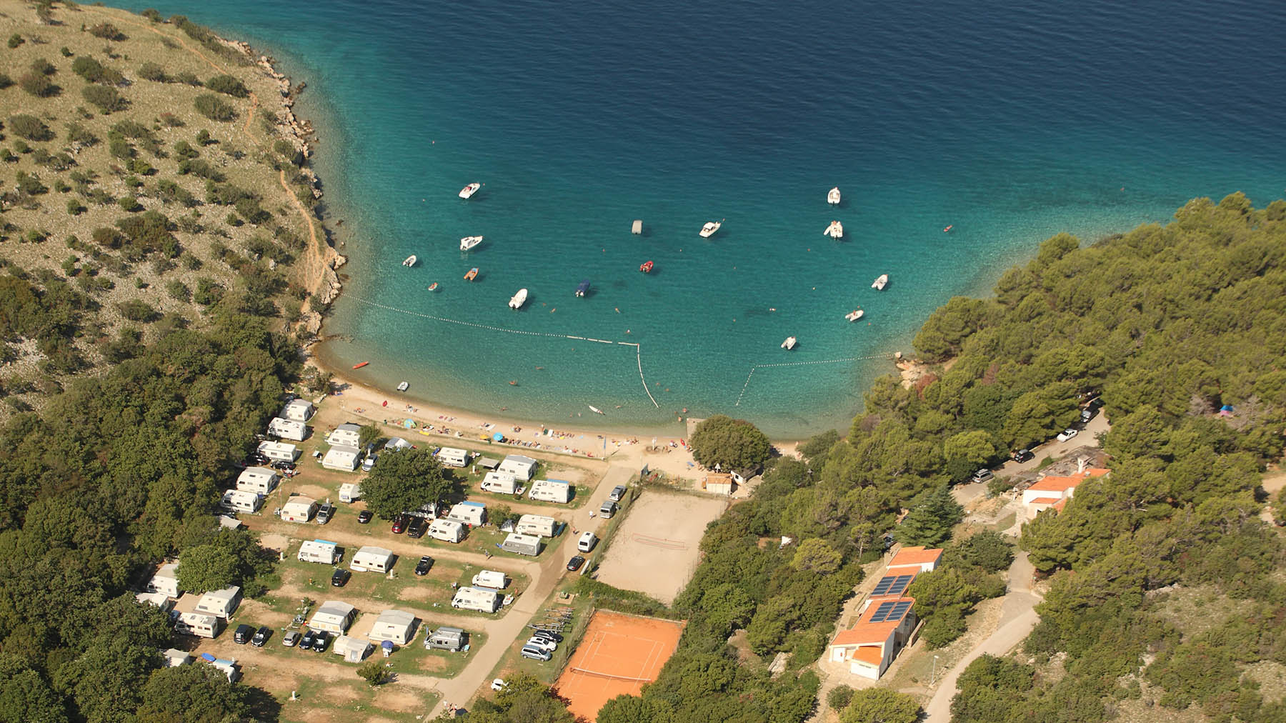 Strand Konobe Bei Punat Kroatien Strandf Hrer Kroati De